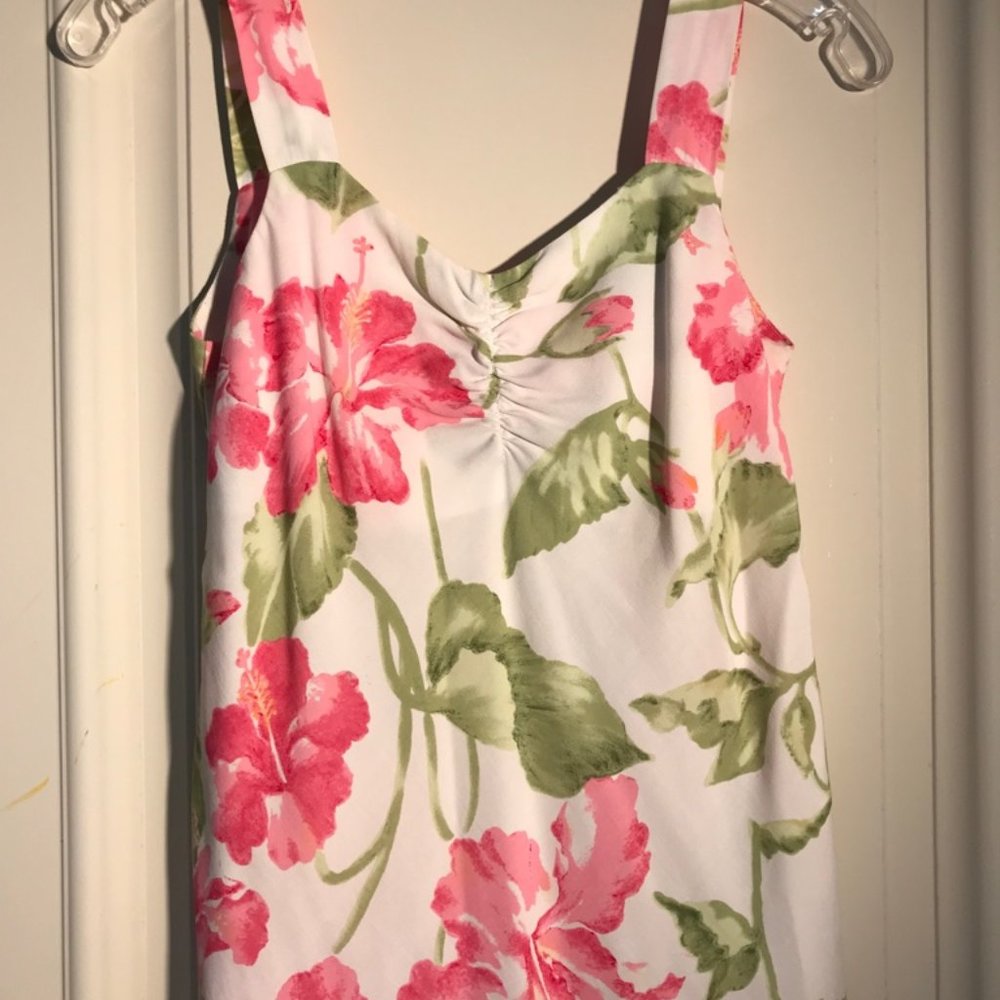 Hawaiian Print Top